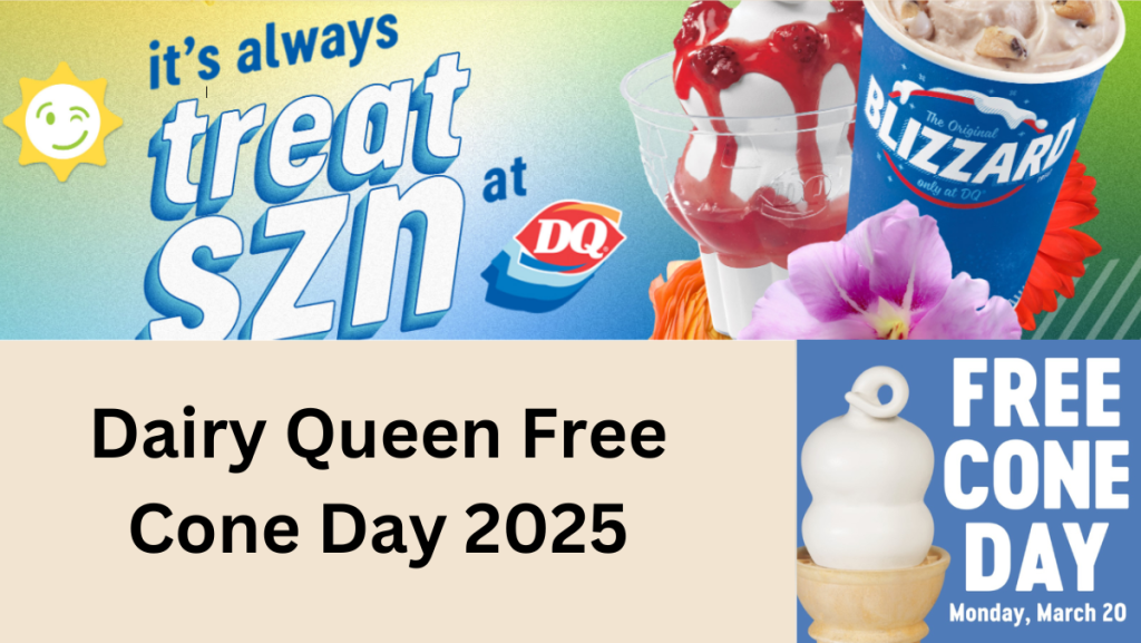 Dairy Queen Free Cone Day