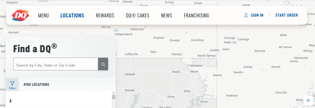 Dairy Queen Near Me Store Locator