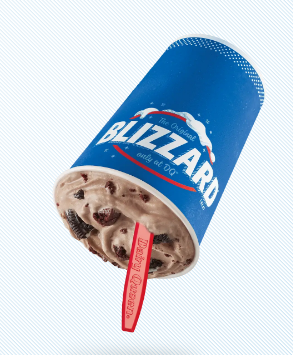 OREO® Fudge Brownie Blizzard® Treat