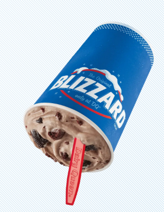 OREO® Fudge Brownie Blizzard® Treat