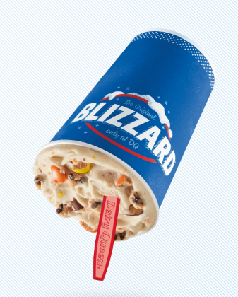 REESE’S PIECES® Cookie Dough Blizzard® Treat