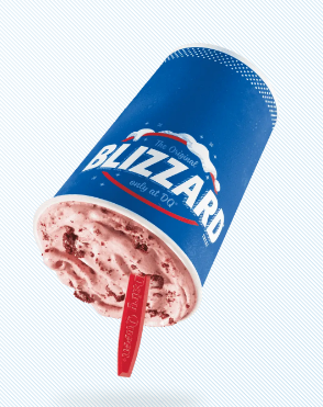 Red Velvet Blizzard® Treat- Mini