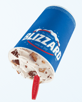 Reese's® Peanut Butter Cup Blizzard® Treat