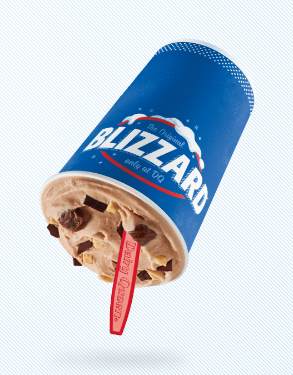 Salted Caramel Truffle Blizzard® Treat